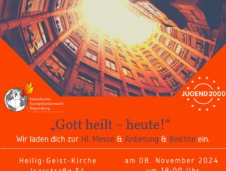 Heilungsabend mit Msgr. Thomas Schmid und der J2000-Band / 8. Nov.