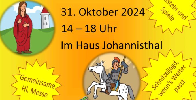 Holyween statt Halloween / 31. Okt.