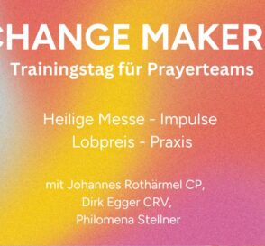 Change makers -Trainigstag für Prayerteams / 9. März